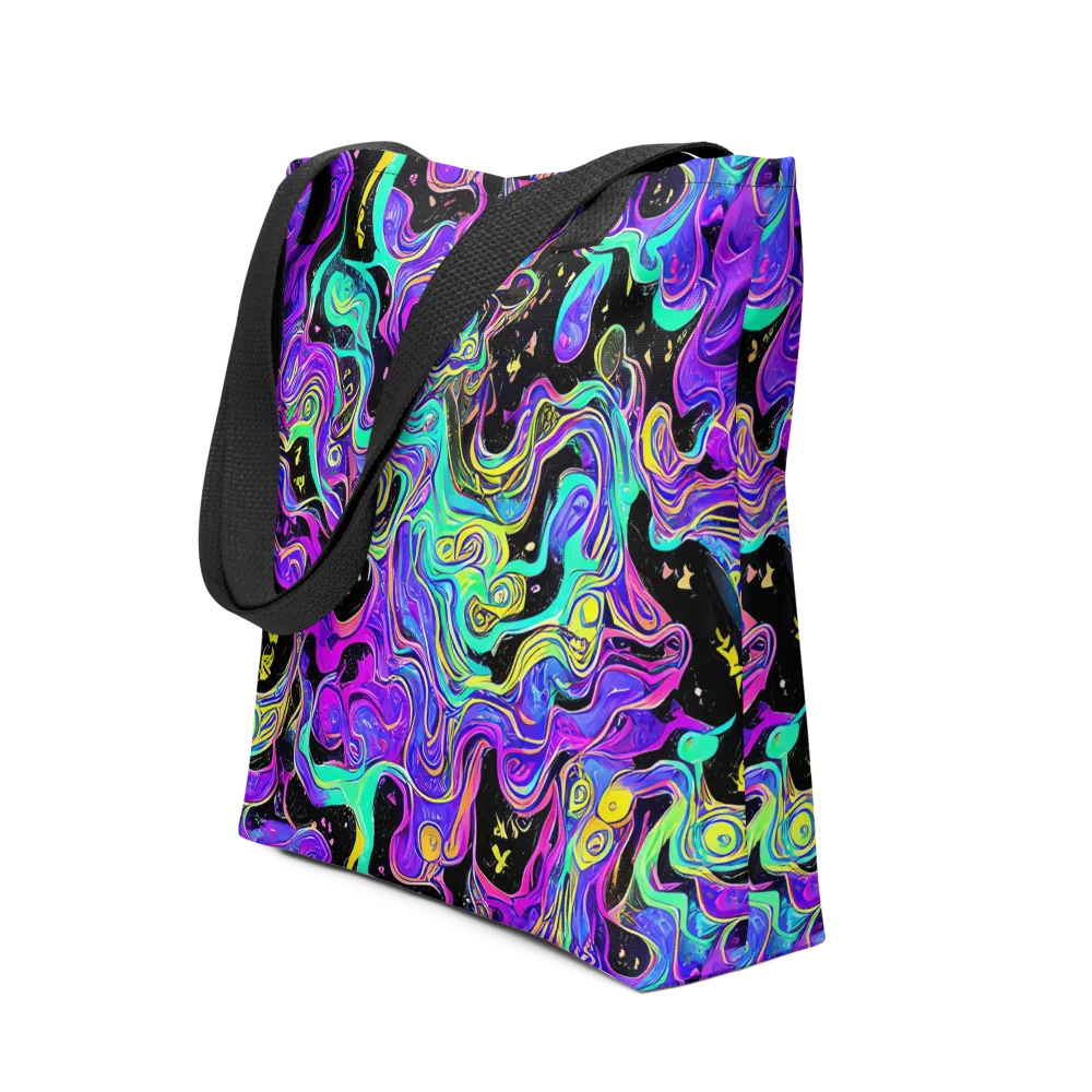 Sonic Swirl on Tote Bag — Front