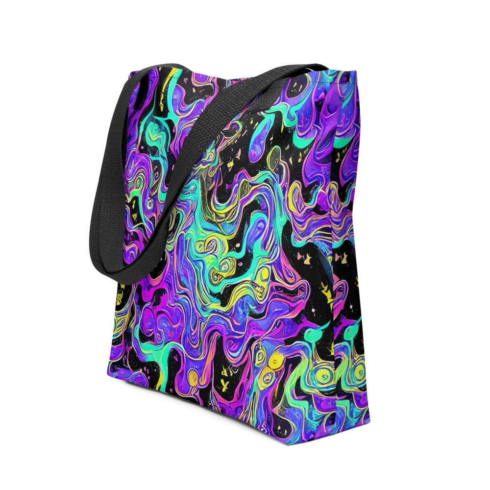Sonic Swirl on Tote Bag — Front