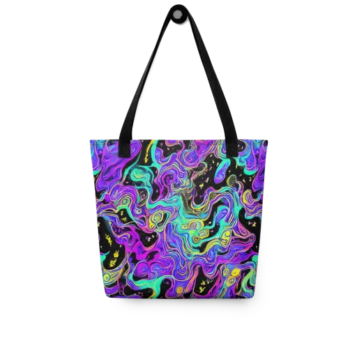 Sonic Swirl on a Tote Bag