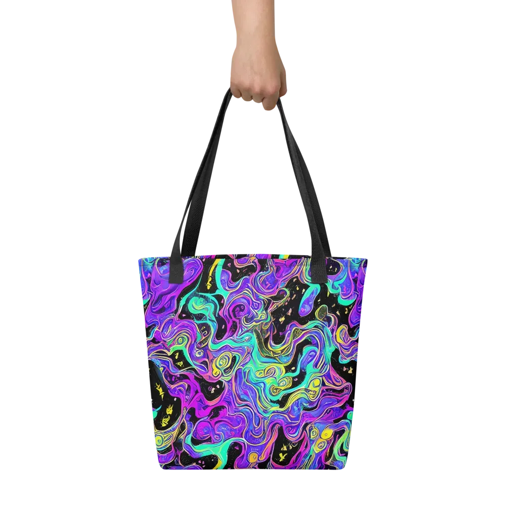 Sonic Swirl on Tote Bag — Front