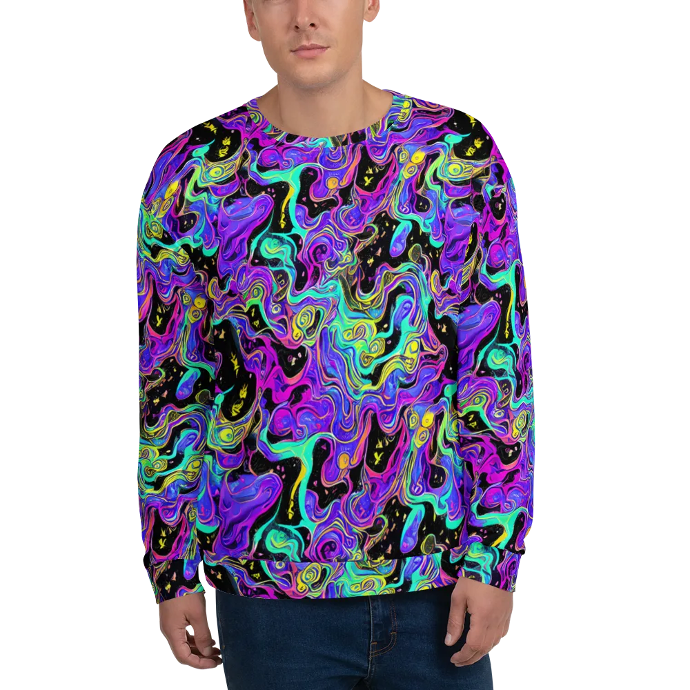 Sonic Swirl on Sweatshirt — Front