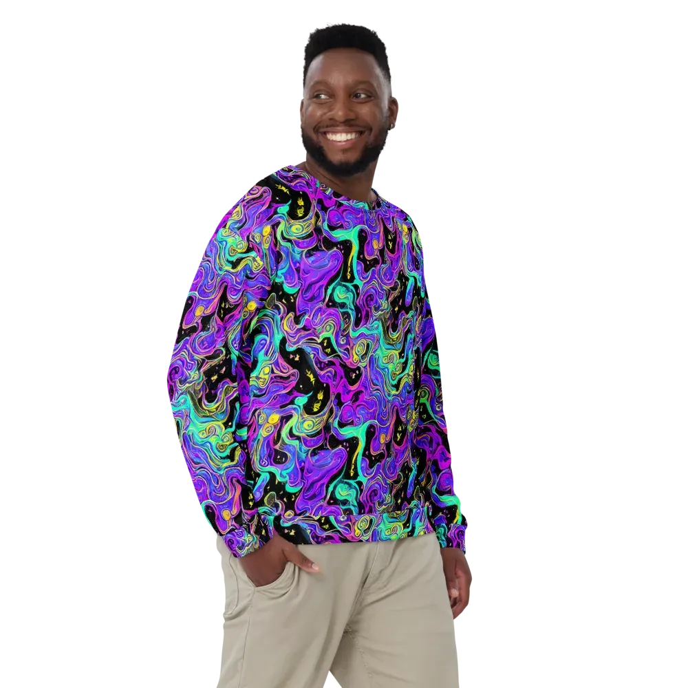 Sonic Swirl on Sweatshirt — Front