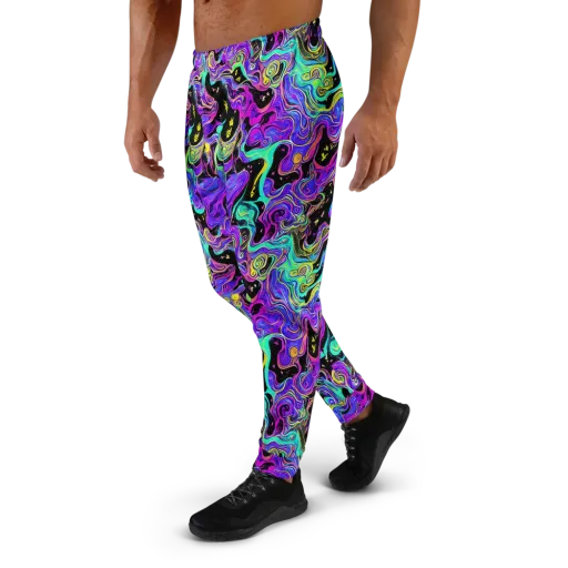 Sonic Swirl on a Men's Joggers