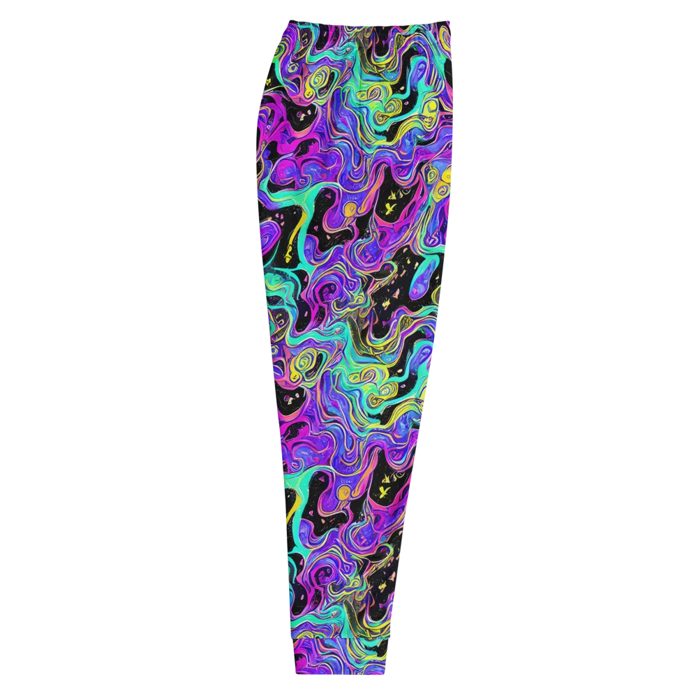 Sonic Swirl on Men's Joggers — Right