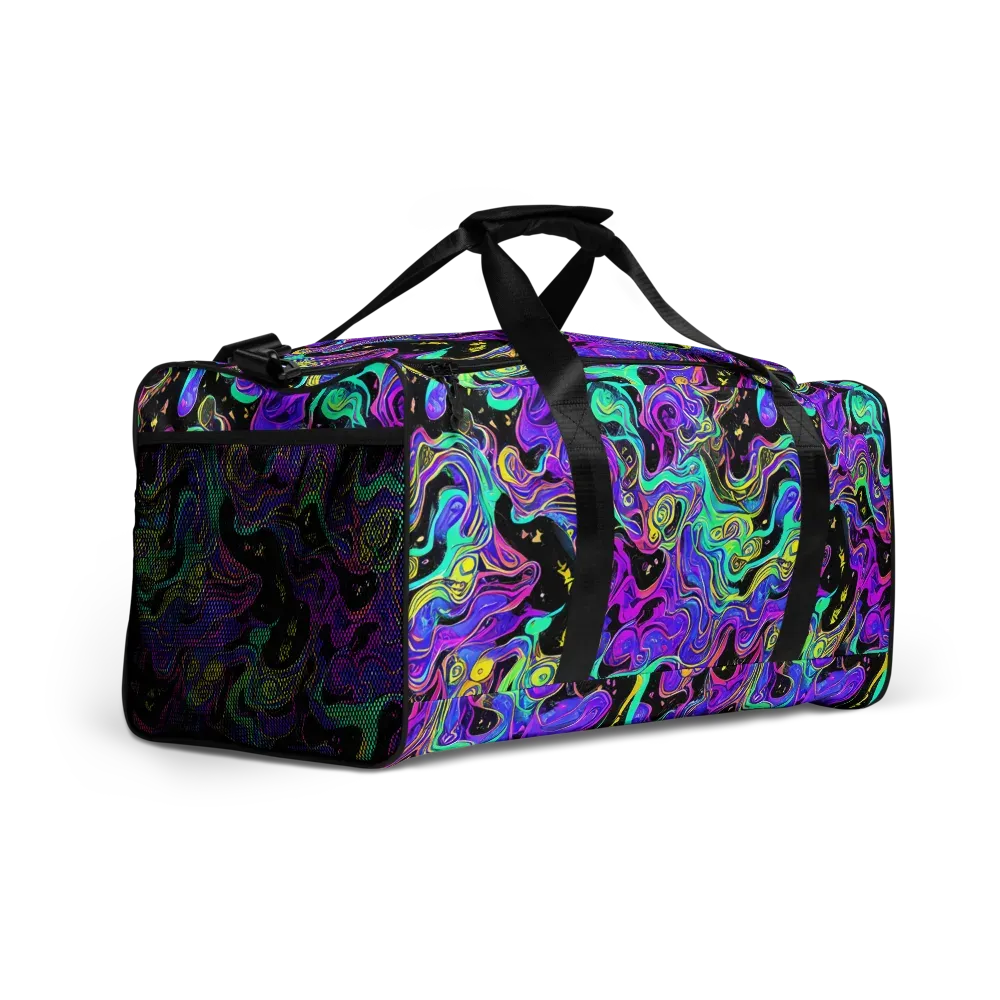 Sonic Swirl on Duffle Bag — Right Front