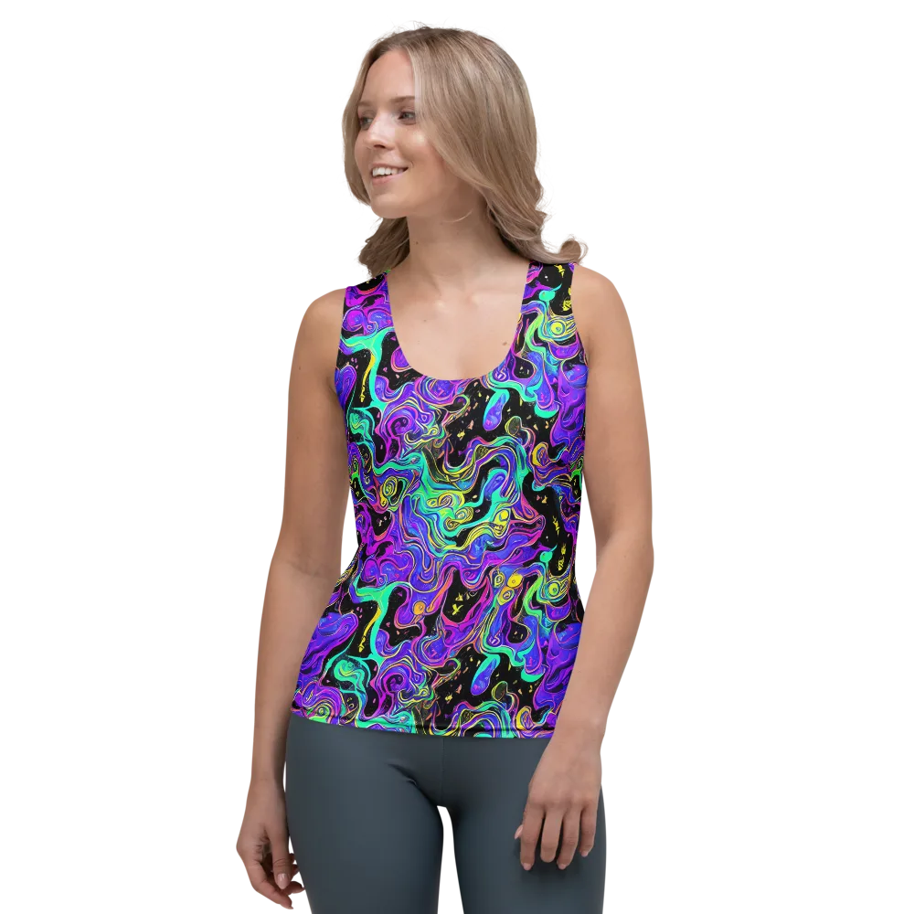 Sonic Swirl on Women's Tank Top — Front