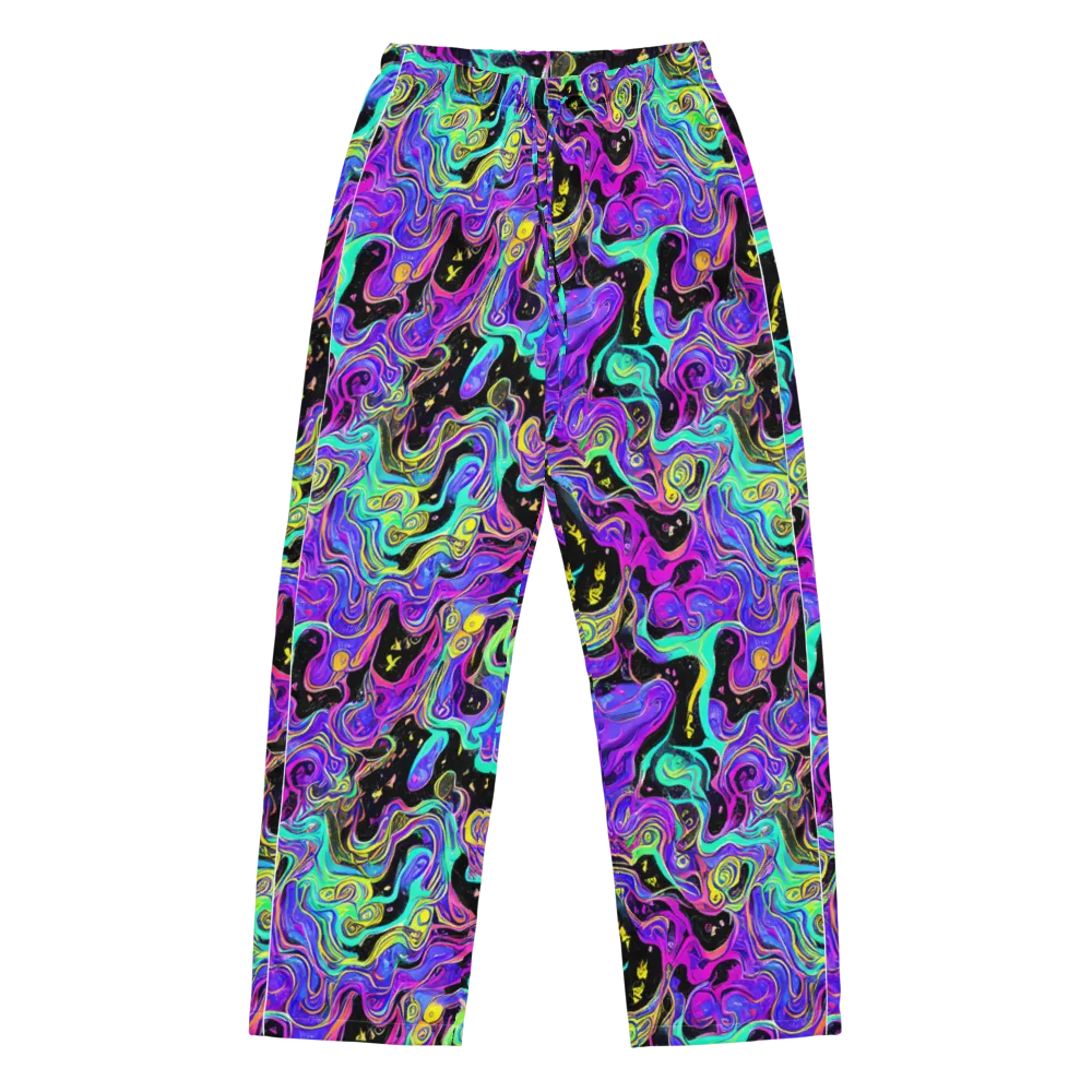 Sonic Swirl on Women's Pajama Pants — Front