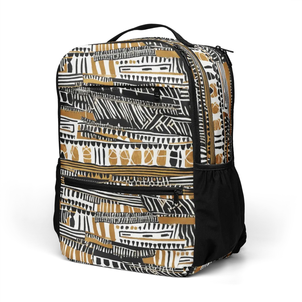 Nomad Geometry on Utility Backpack — Left Front
