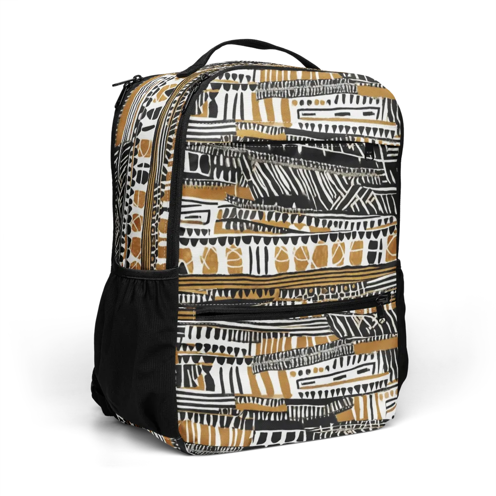 Nomad Geometry on Utility Backpack — Right Front