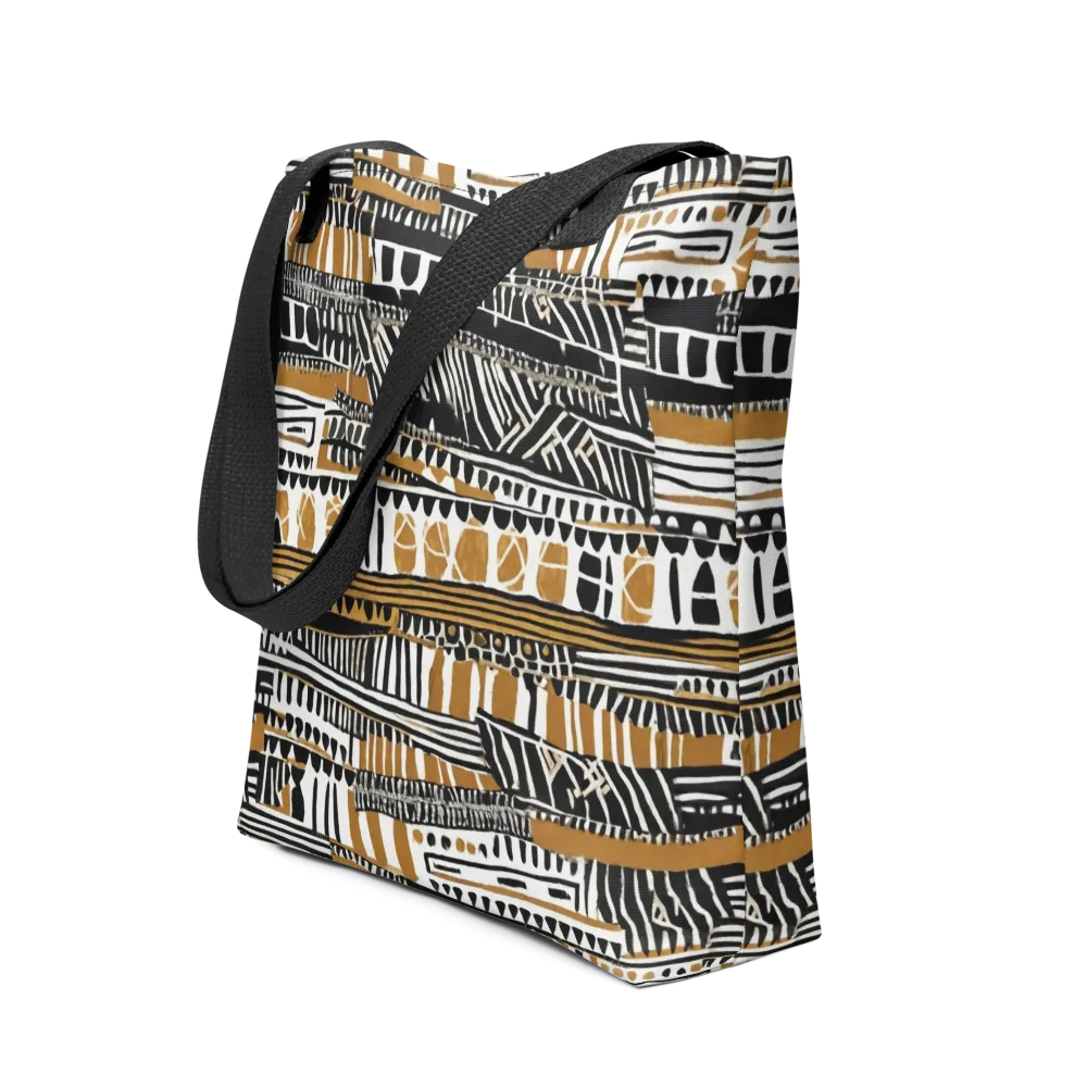 Nomad Geometry on Tote Bag — Front