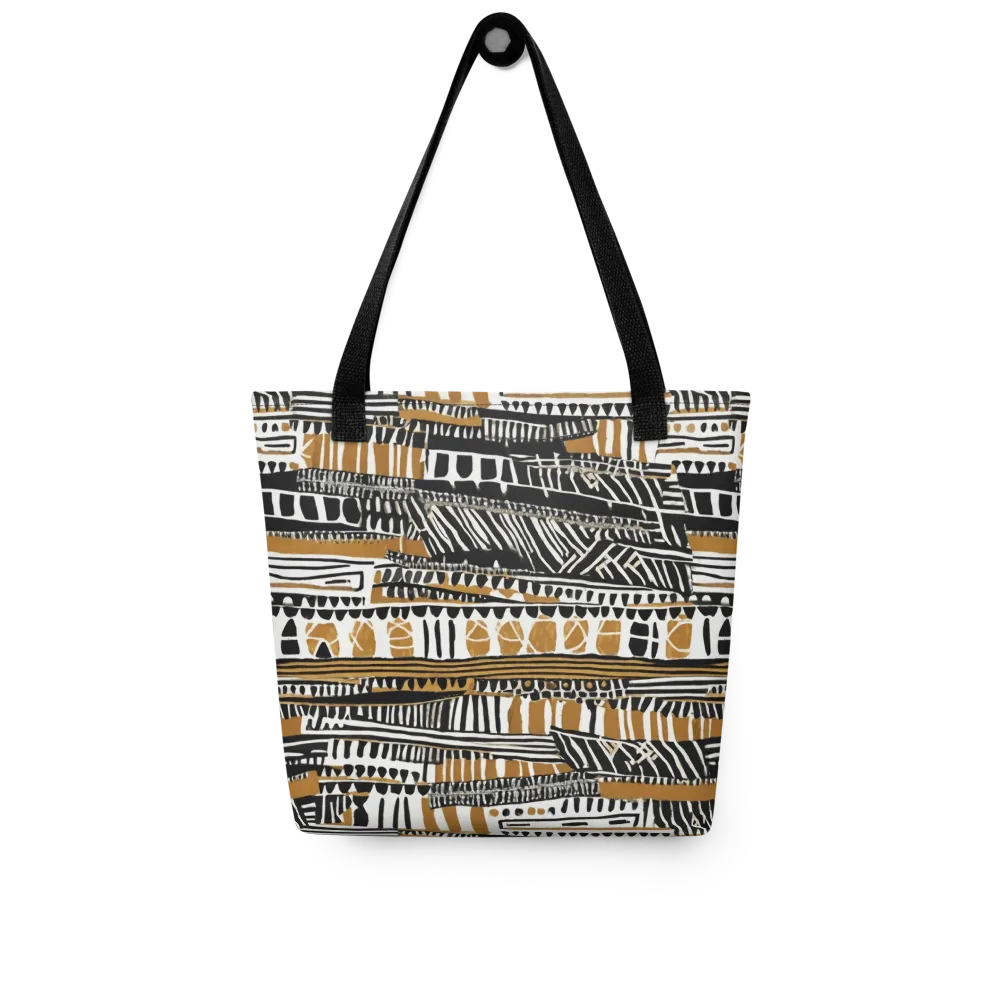 Nomad Geometry on Tote Bag — Front