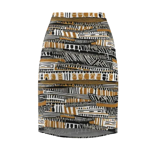 Nomad Geometry on a Pencil Skirt