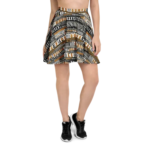 Nomad Geometry on a Skater Skirt