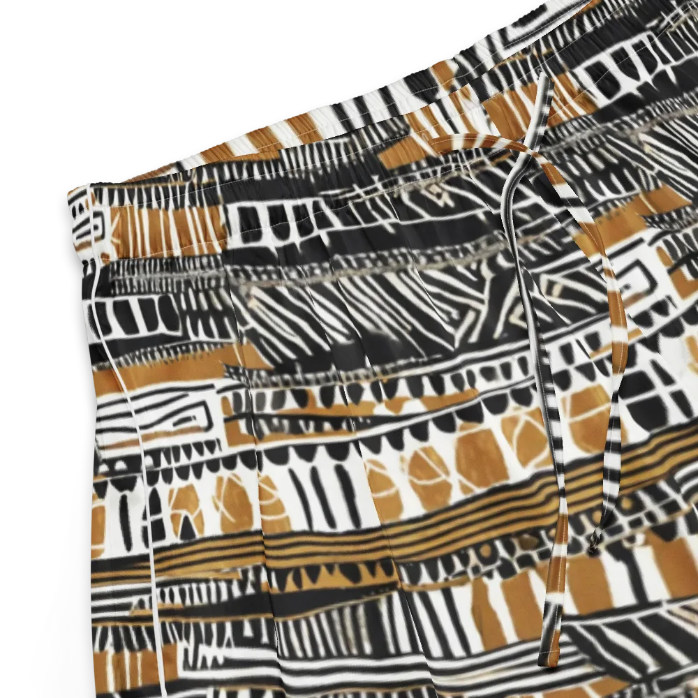 Nomad Geometry on Women's Pajama Shorts — Product details