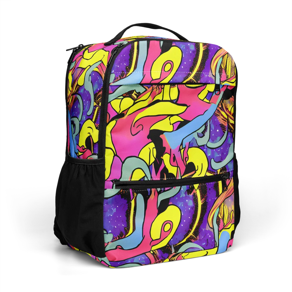 Pop Inferno on Utility Backpack — Right Front