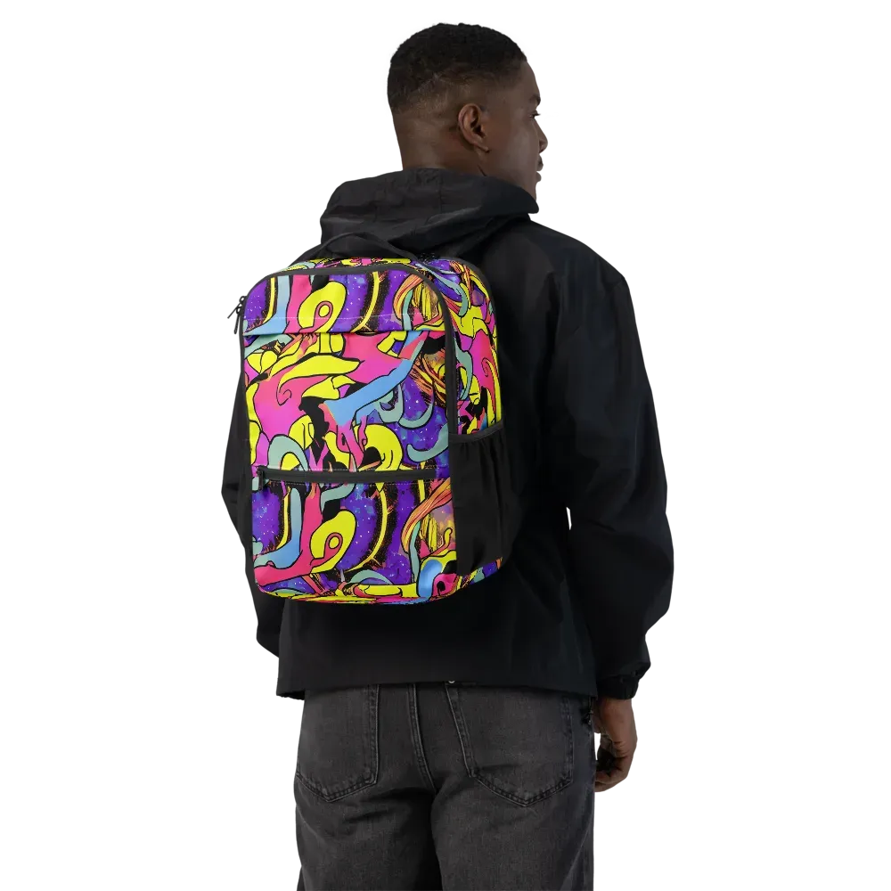Pop Inferno on Utility Backpack — Back