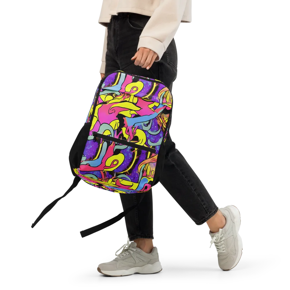 Pop Inferno on Utility Backpack — Front