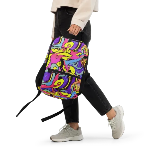 Pop Inferno on a Utility Backpack