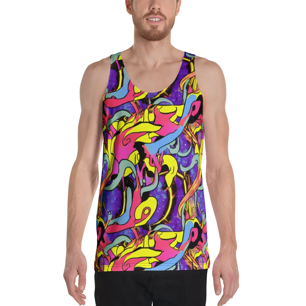 Pop Inferno on Men's Tank Top — Front