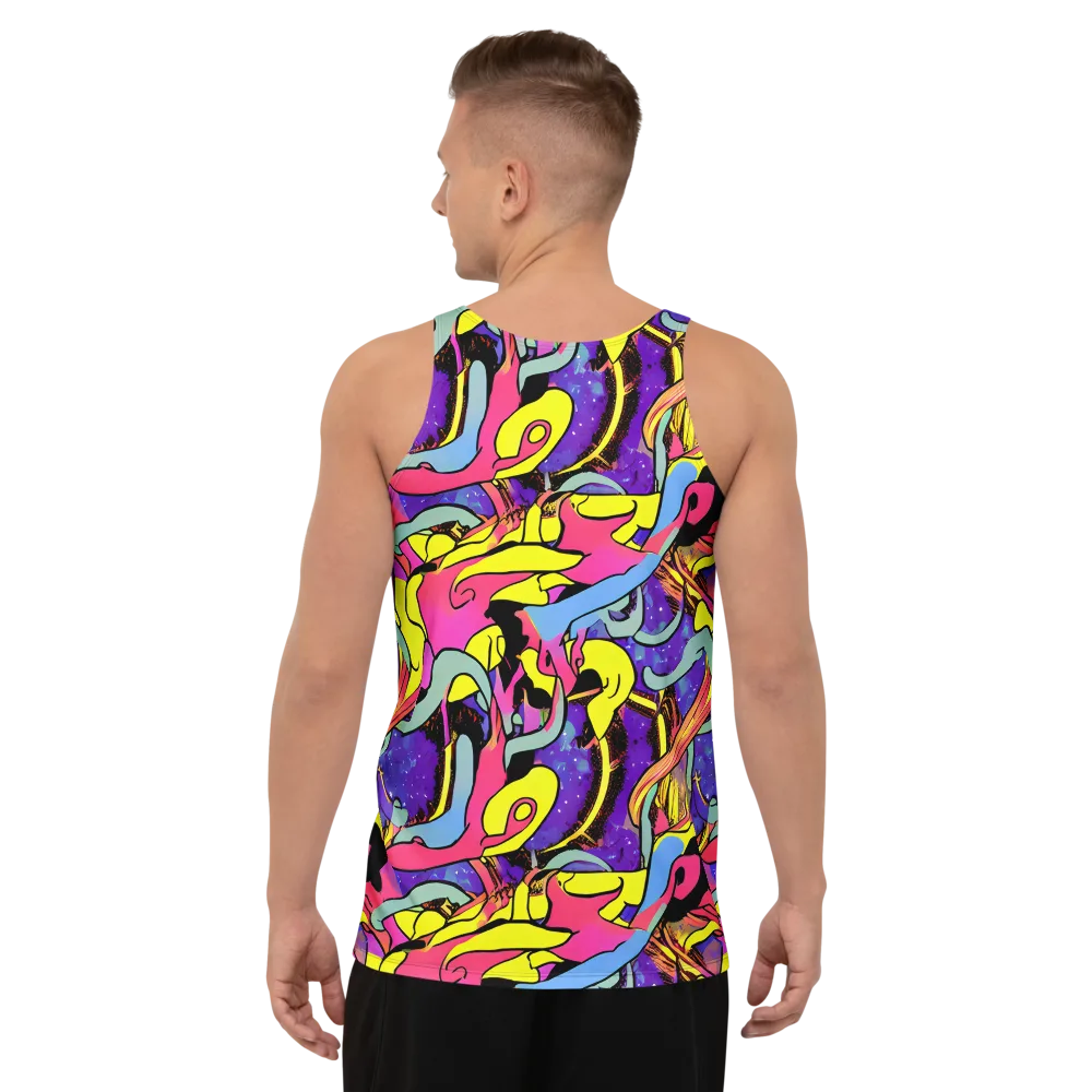 Pop Inferno on Men's Tank Top — Back