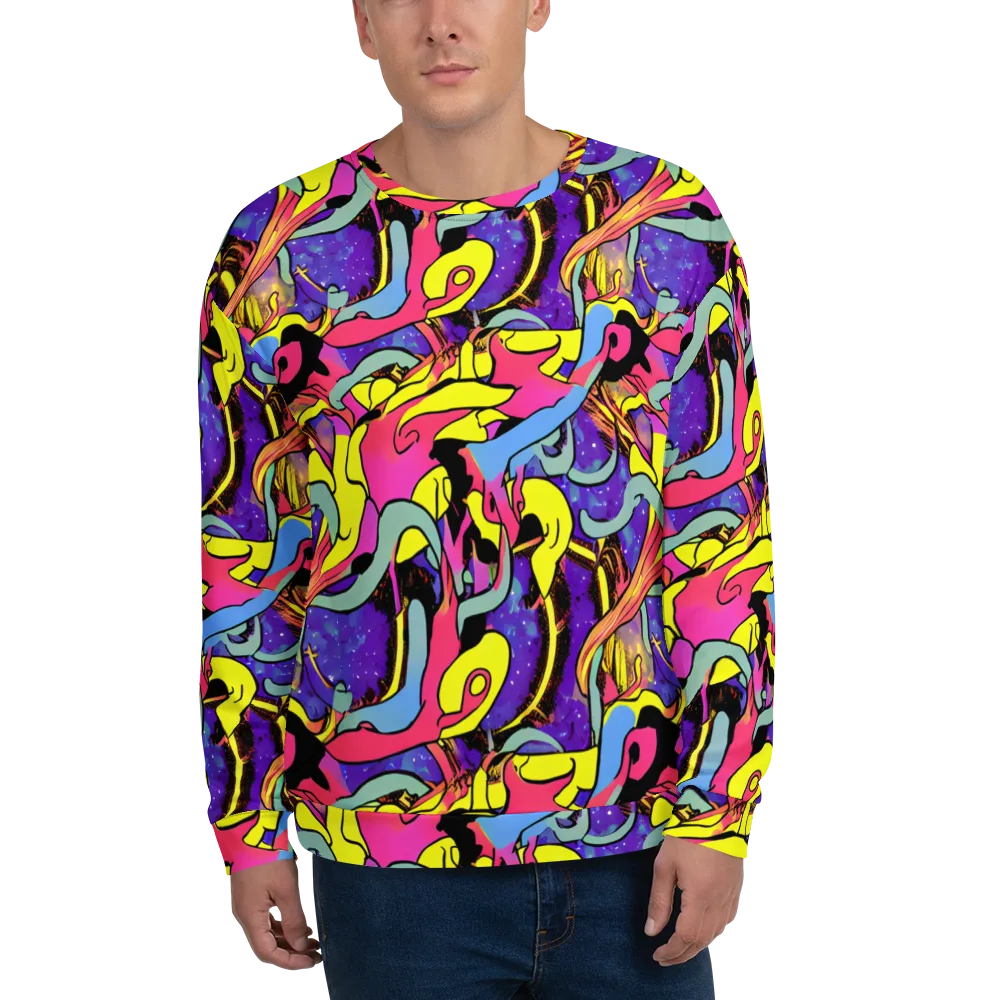Pop Inferno on Sweatshirt — Front