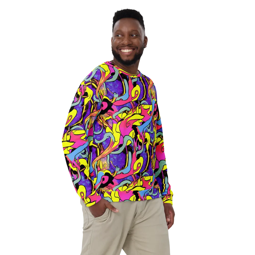 Pop Inferno on Sweatshirt — Front