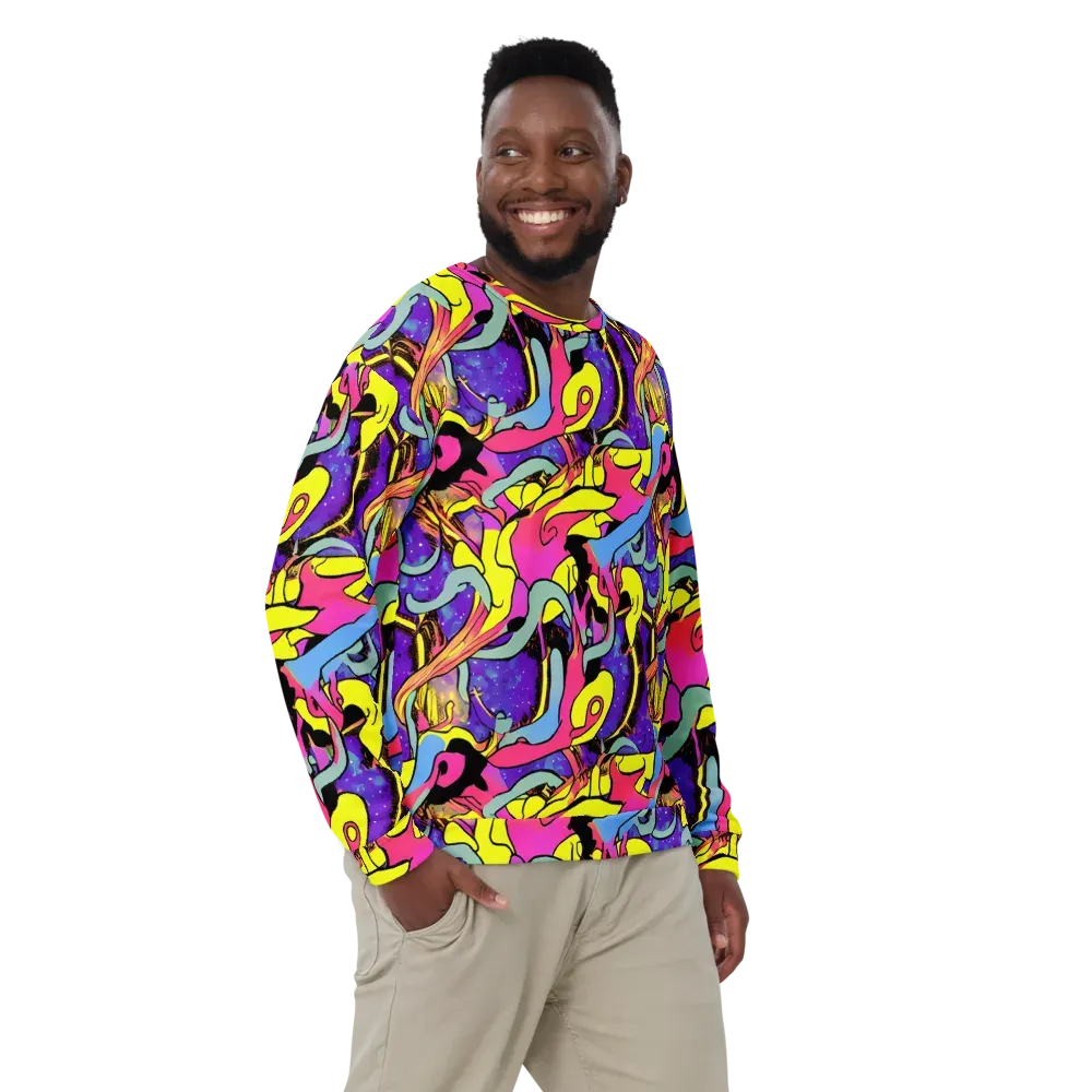 Pop Inferno on Sweatshirt — Front