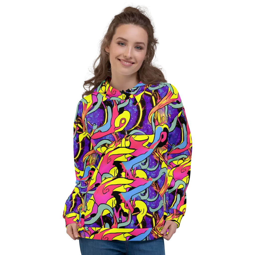 Pop Inferno on Hoodie — Front