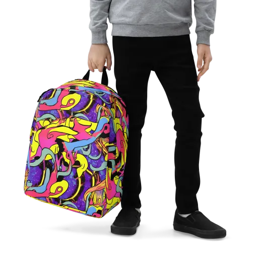 Pop Inferno on a Minimalist Backpack