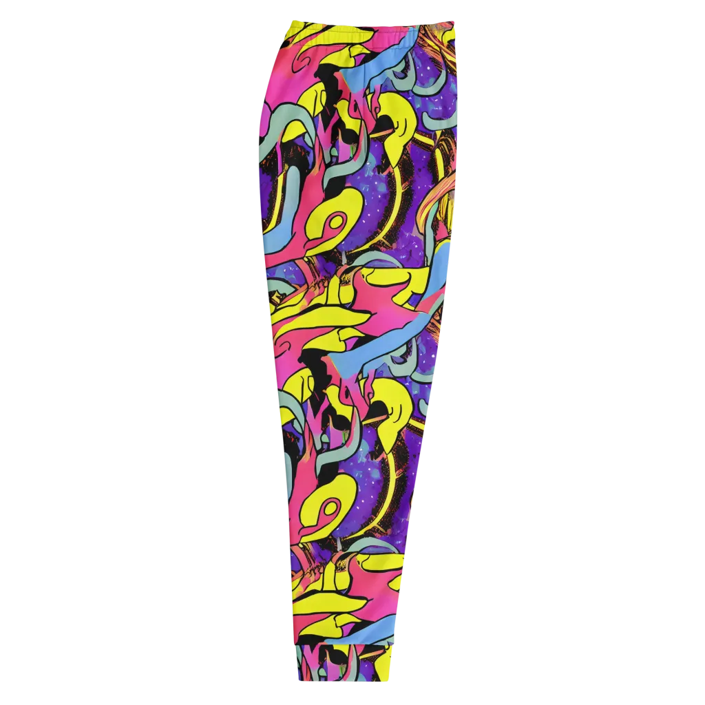 Pop Inferno on Men's Joggers — Right