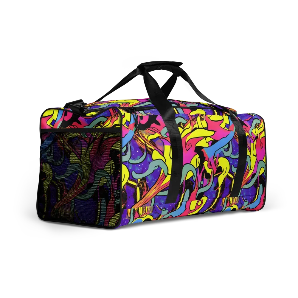 Pop Inferno on Duffle Bag — Right Front