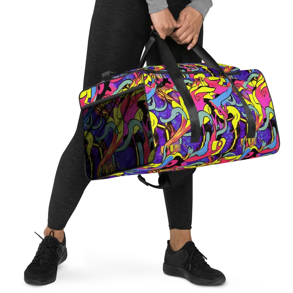 Pop Inferno on Duffle Bag — Right Front