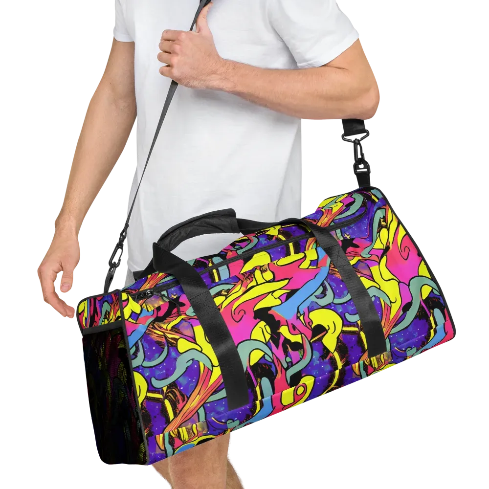 Pop Inferno on Duffle Bag — Right Front