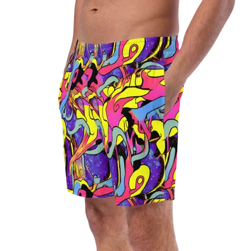 Pop Inferno on a Swim Trunks