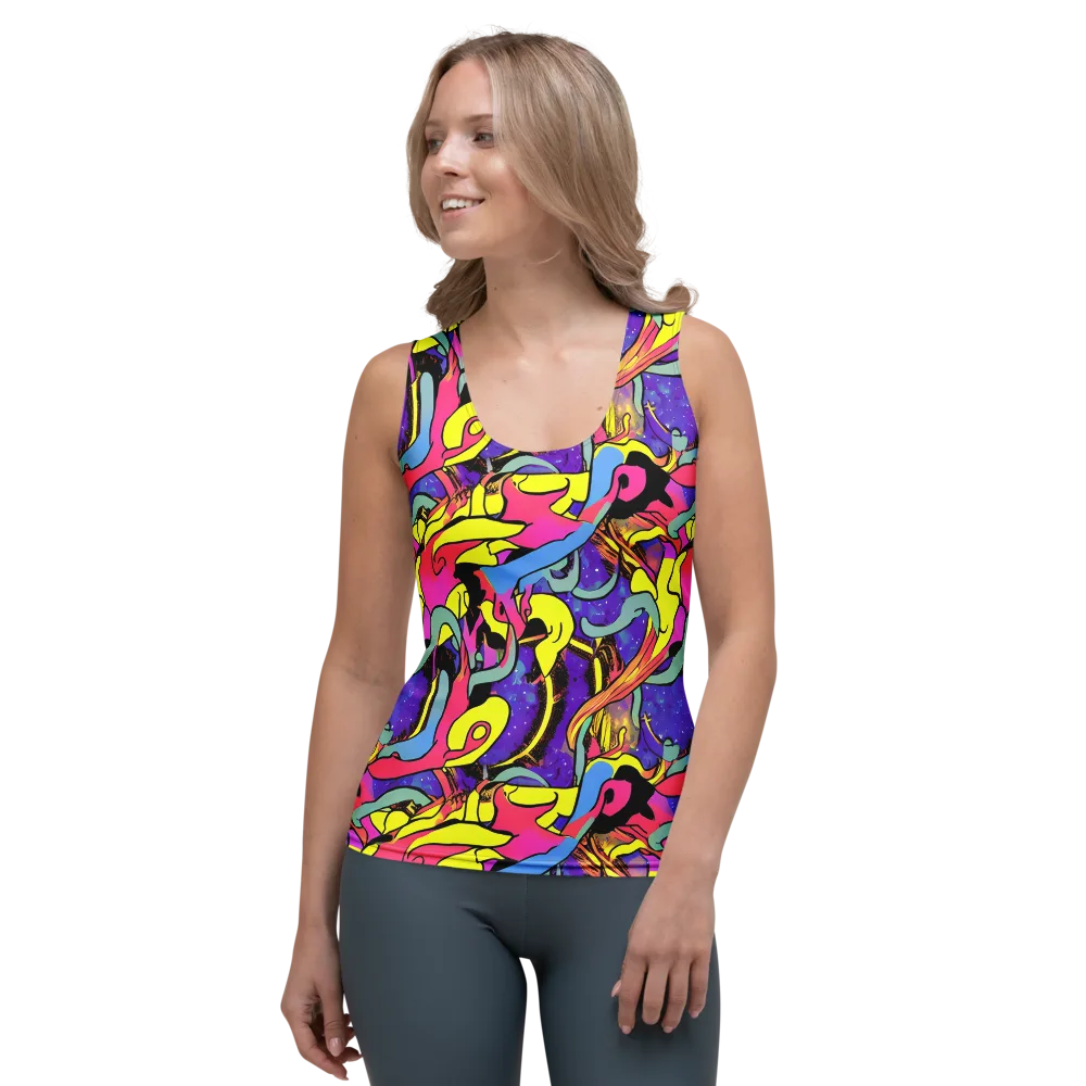 Pop Inferno on Women's Tank Top — Front