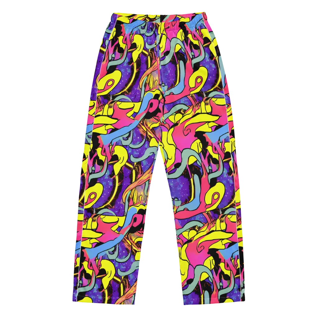Pop Inferno on Women's Pajama Pants — Front