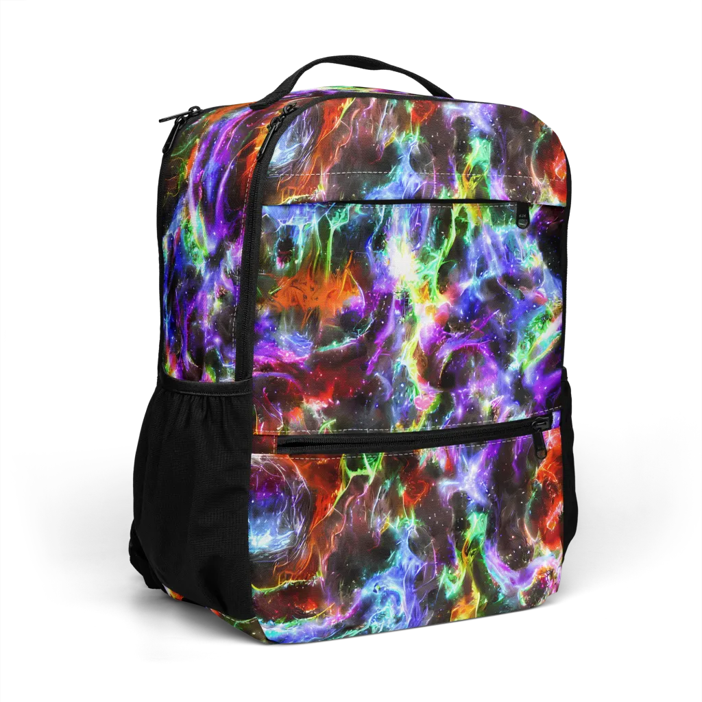 Aurora Inferno on Utility Backpack — Right Front