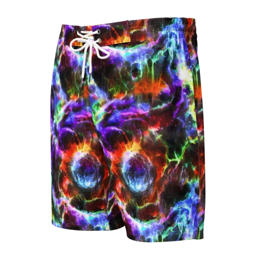 Aurora Inferno on a Men's Board Shorts
