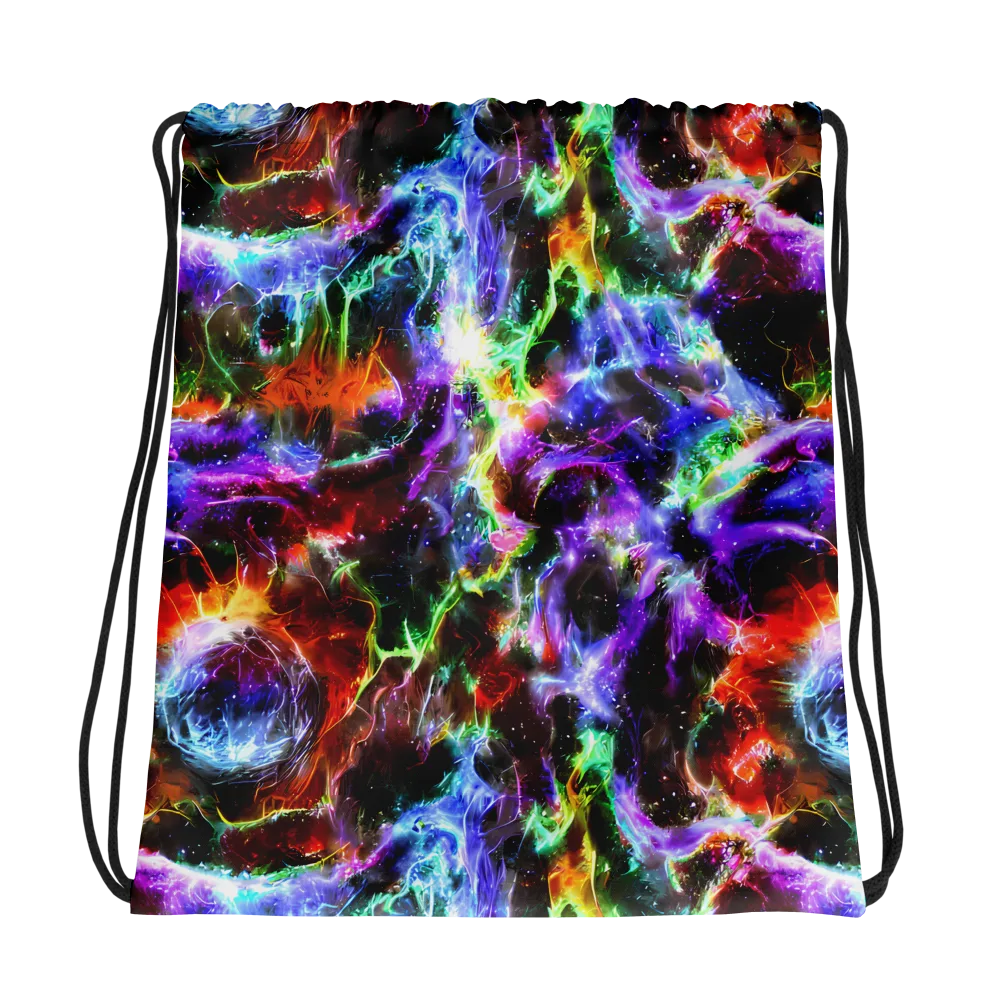 Aurora Inferno on Drawstring Bag — Photo