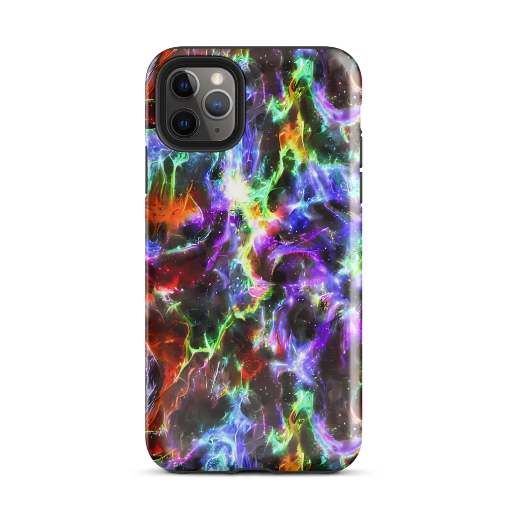 Aurora Inferno on Tough Case for iPhone® — Front