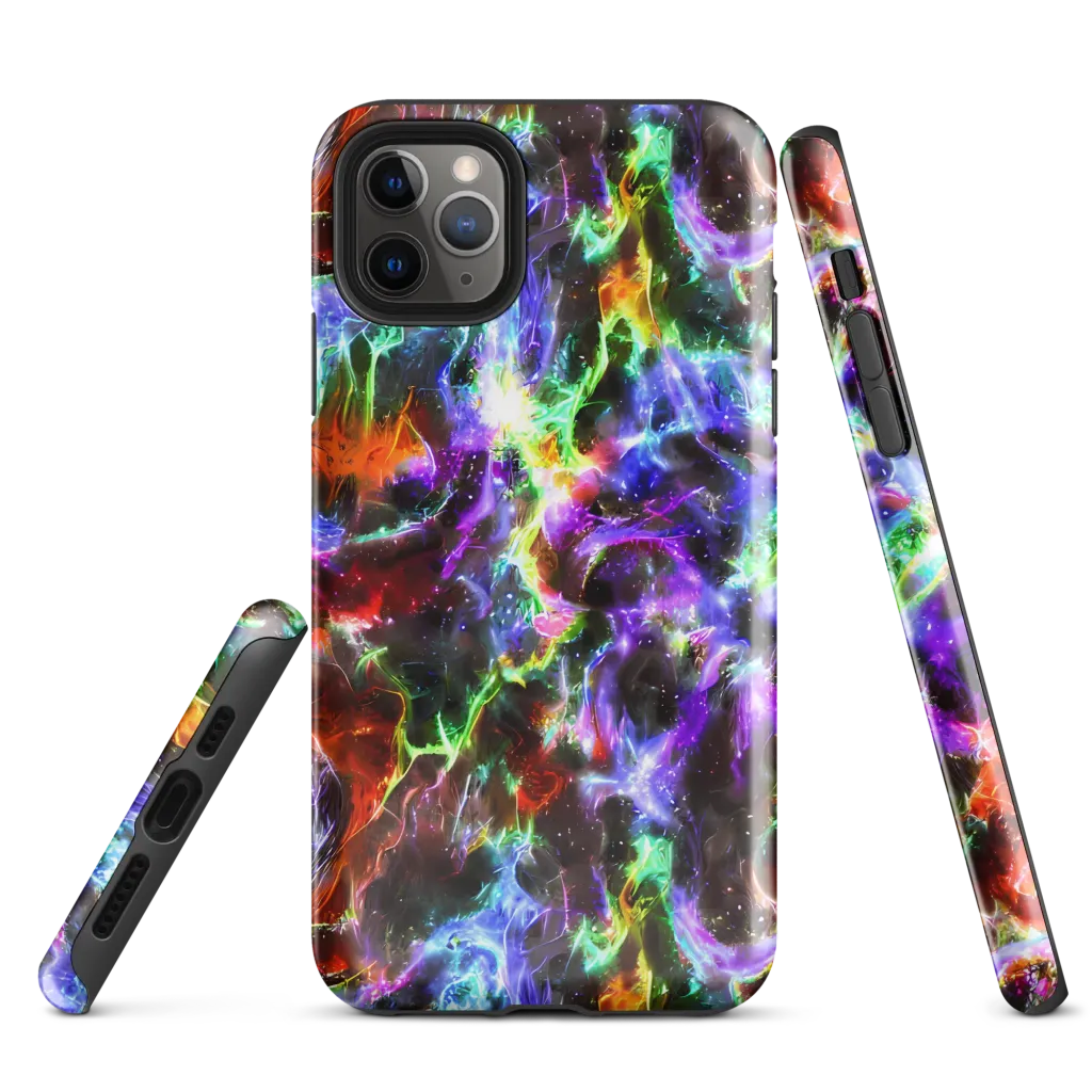 Aurora Inferno on Tough Case for iPhone® — Front