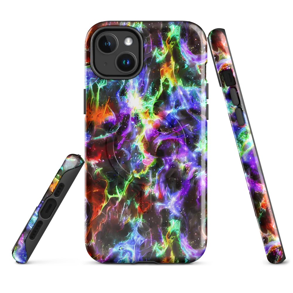 Aurora Inferno on MagSafe Tough Case for iPhone® — Front