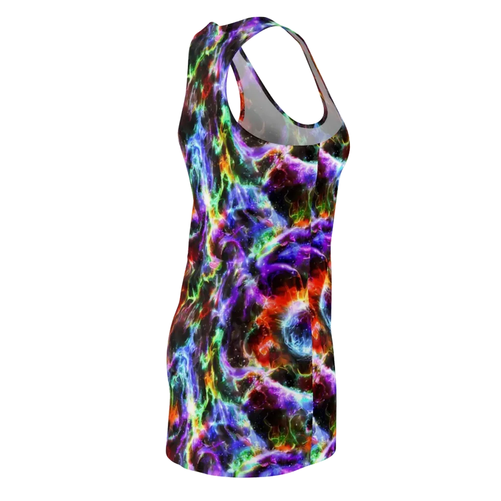 Aurora Inferno on Racerback Dress — Back Side