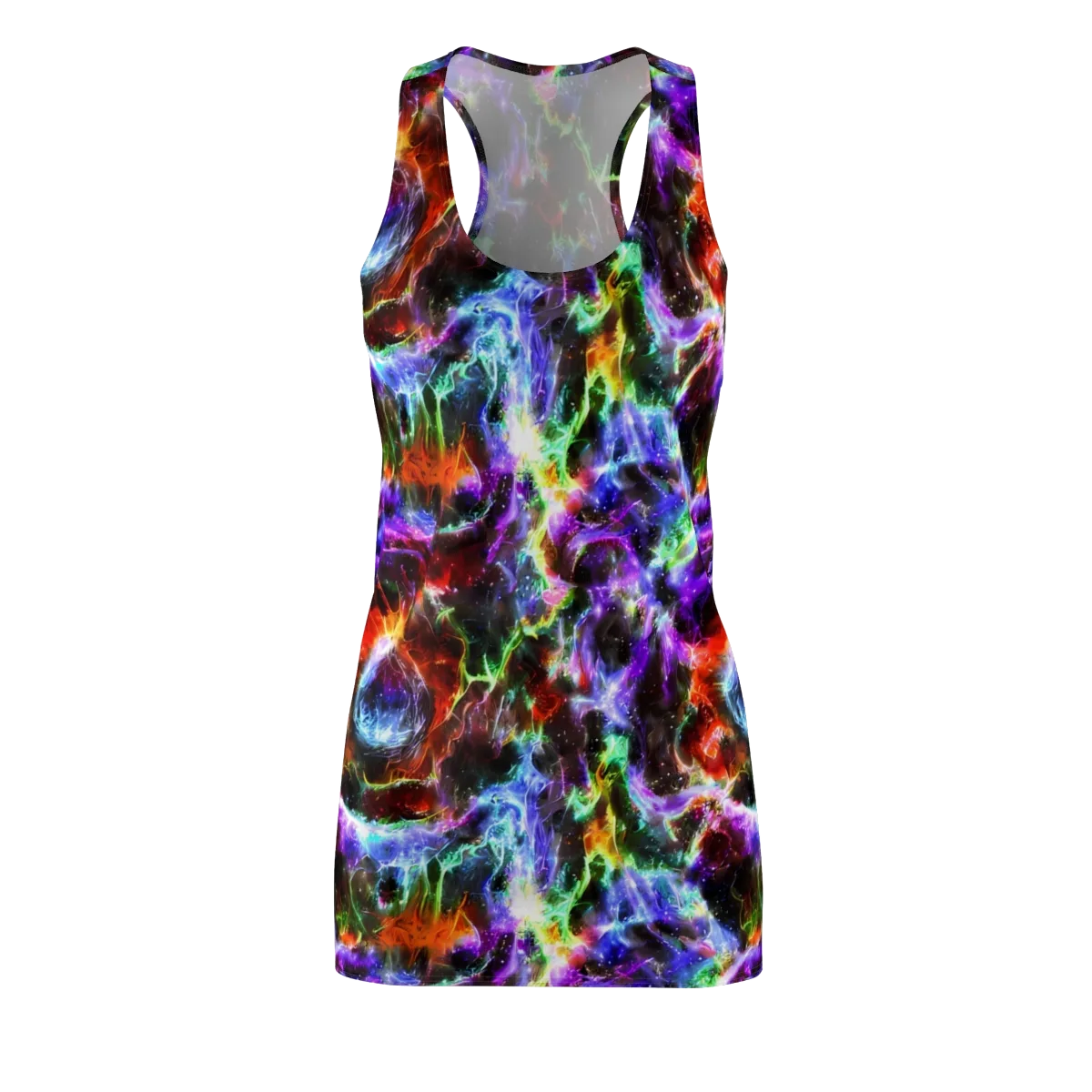 Aurora Inferno on Racerback Dress — Front
