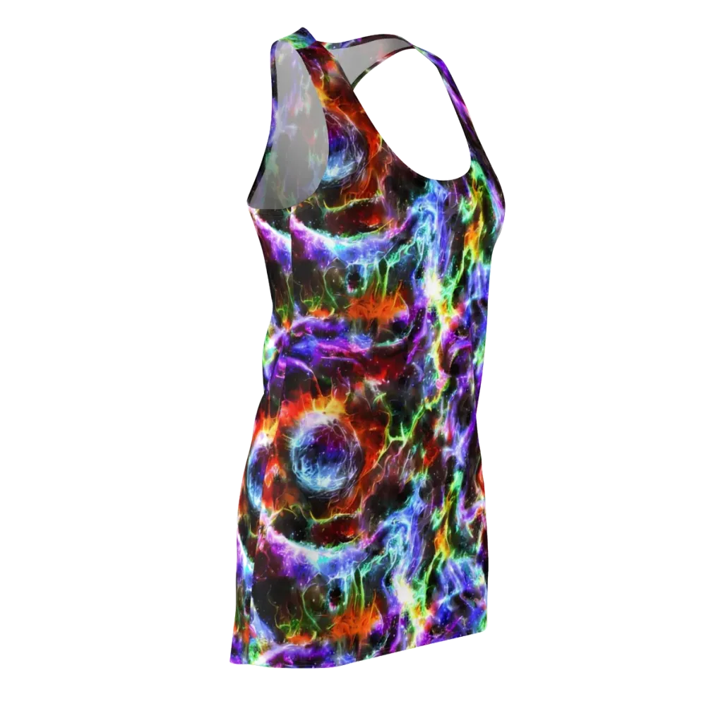 Aurora Inferno on Racerback Dress — Front Side