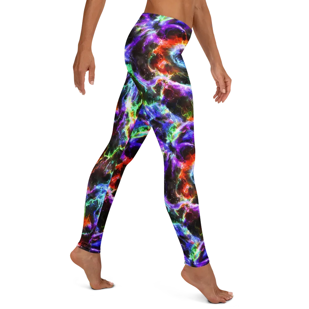 Aurora Inferno on Leggings — Right