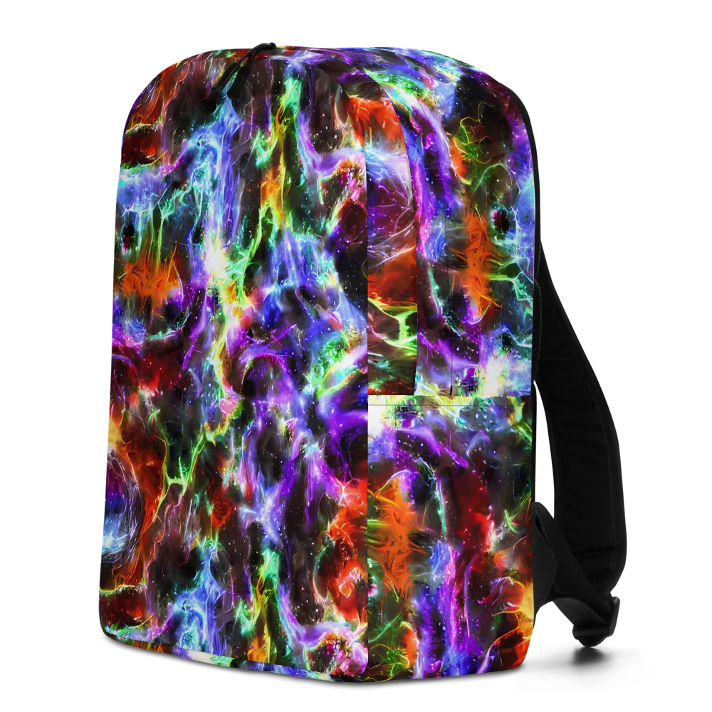 Aurora Inferno on Minimalist Backpack — Left