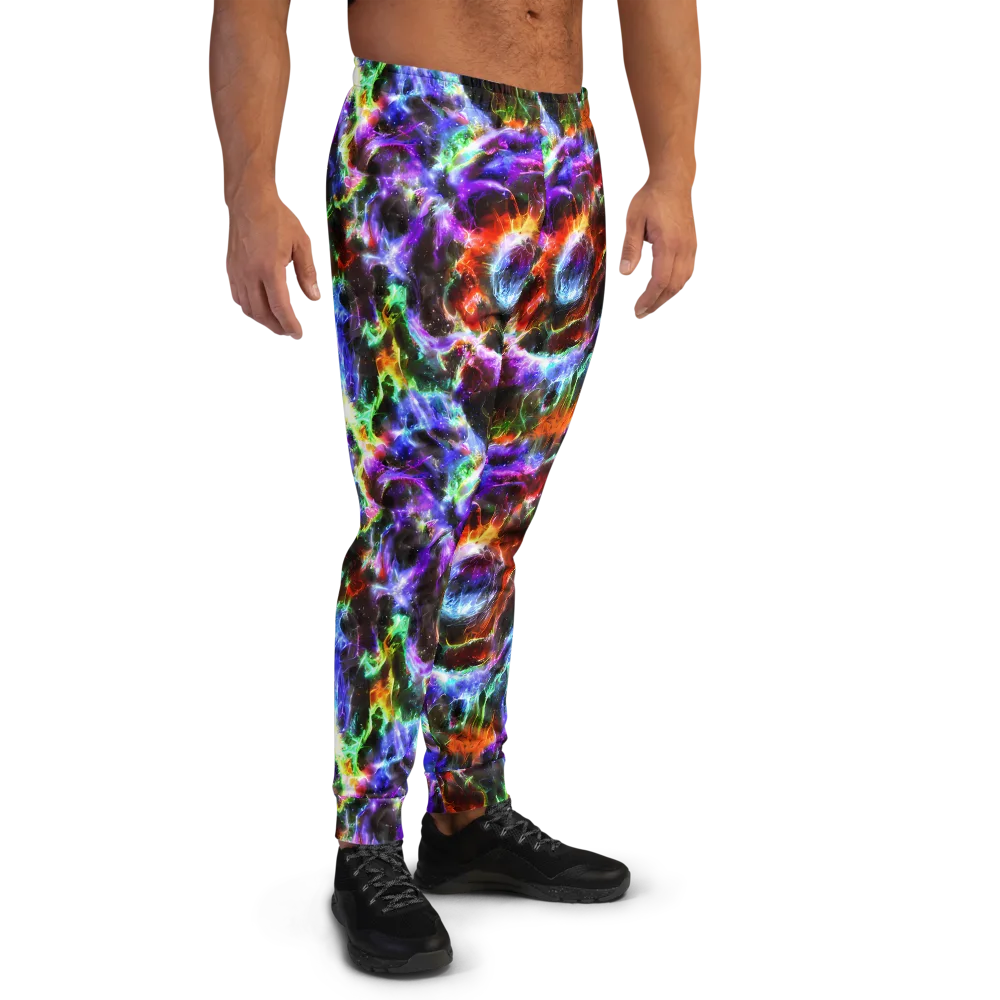 Aurora Inferno on Men's Joggers — Right