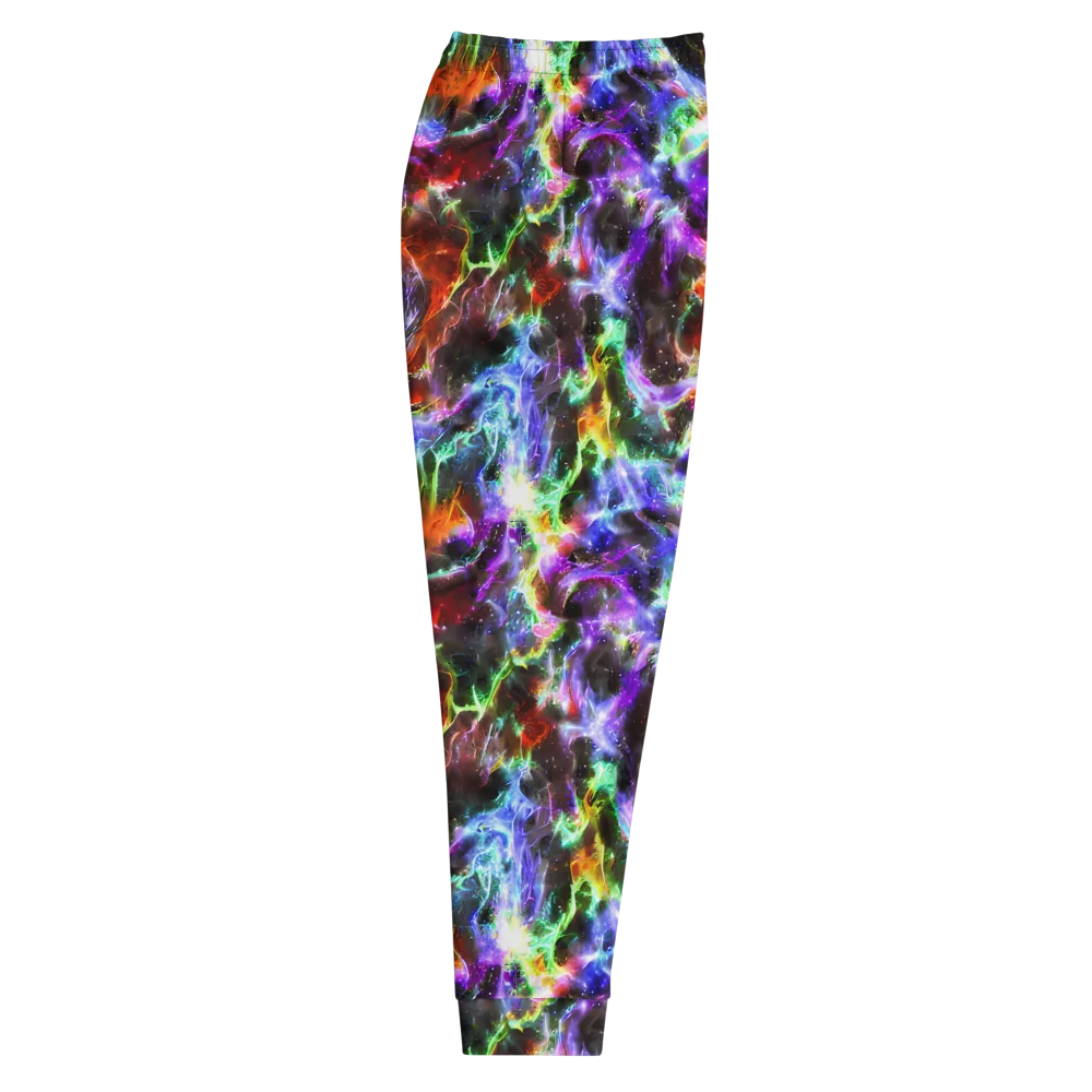 Aurora Inferno on Men's Joggers — Right