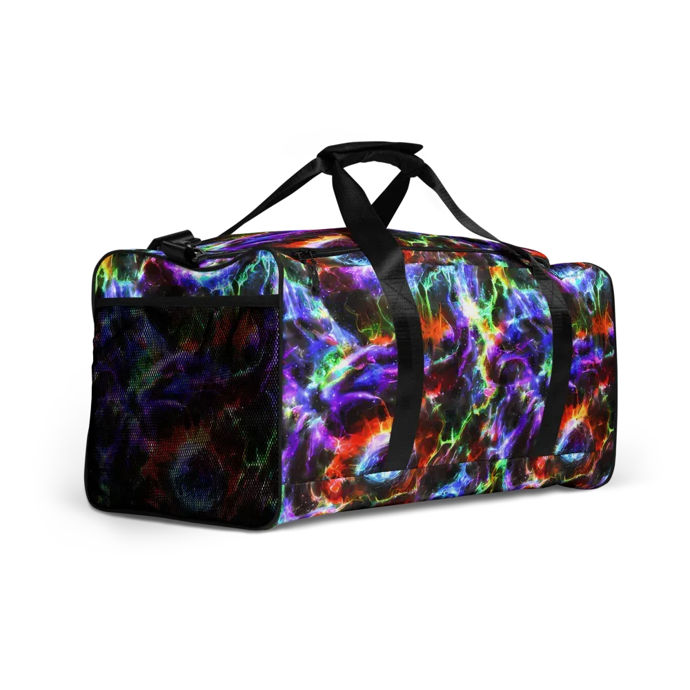 Aurora Inferno on Duffle Bag — Right Front